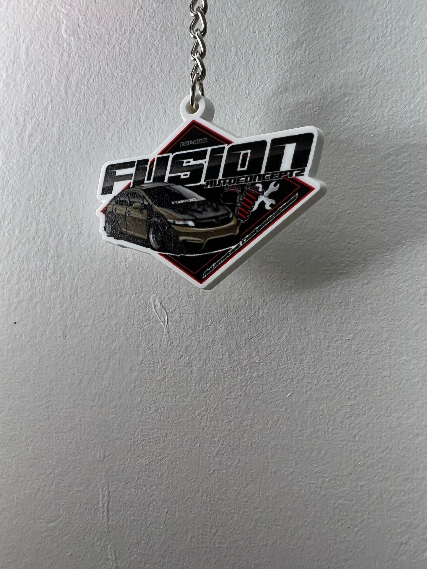 New PVC Fusion Printed Key Chain