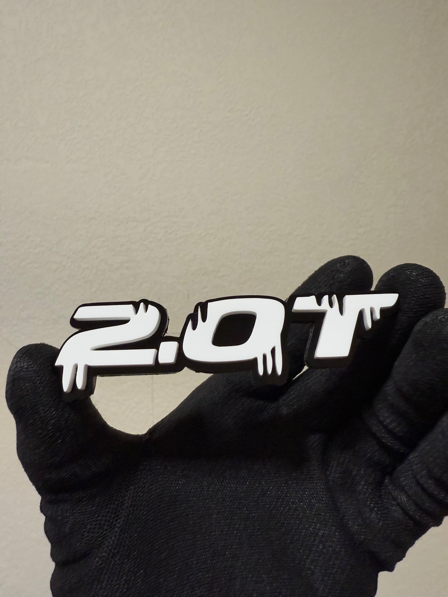 ACRYLIC 2.0T DRIPPY EMBLEM