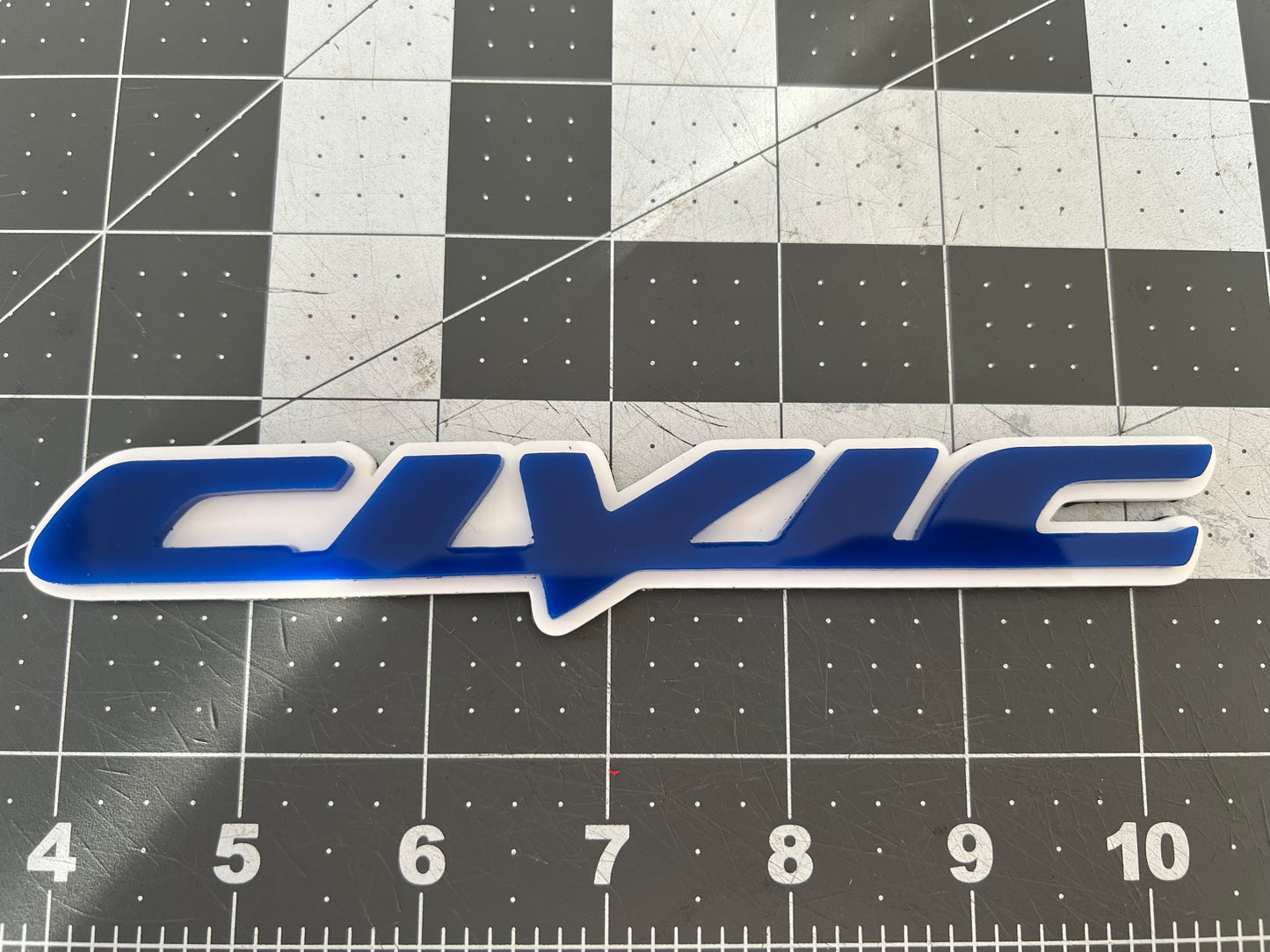 CUSTOM ACRYLIC CIVIC EMBLEM
