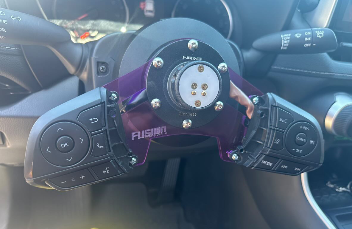 2020+ COROLLA STEERING/2019+ CAMRY BUTTON RELOCATION