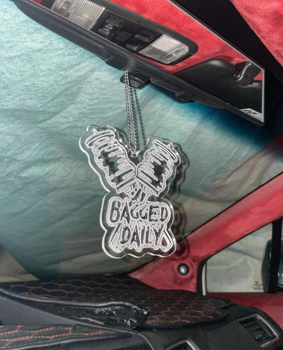 REAR VIEW MIRROR CHARMS (BAGGED/STATIC)