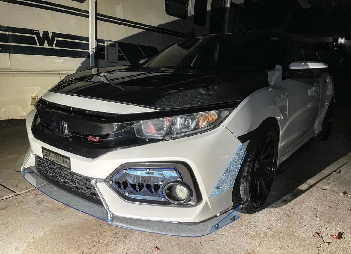 10TH GEN CIVIC ACRYLIC FOG GARNISH COVER