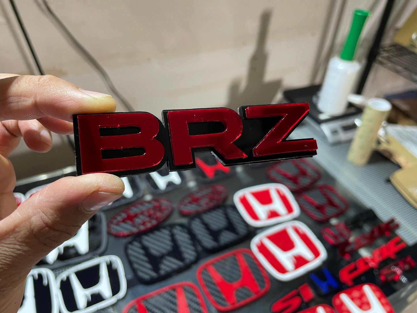 CUSTOM ACRYLIC BRZ EMBLEM