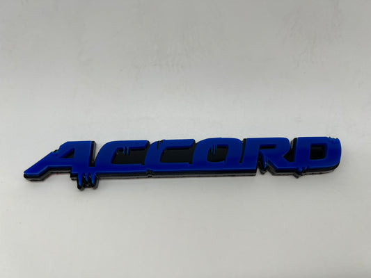ACRYLIC DRIPPY ACCORD EMBLEM