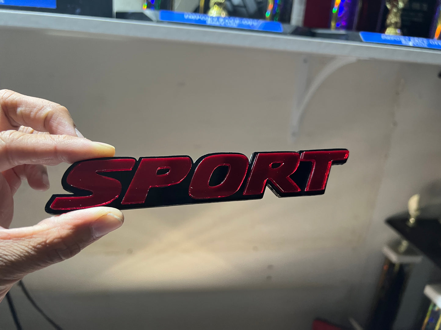 ACRYLIC SPORT EMBLEM