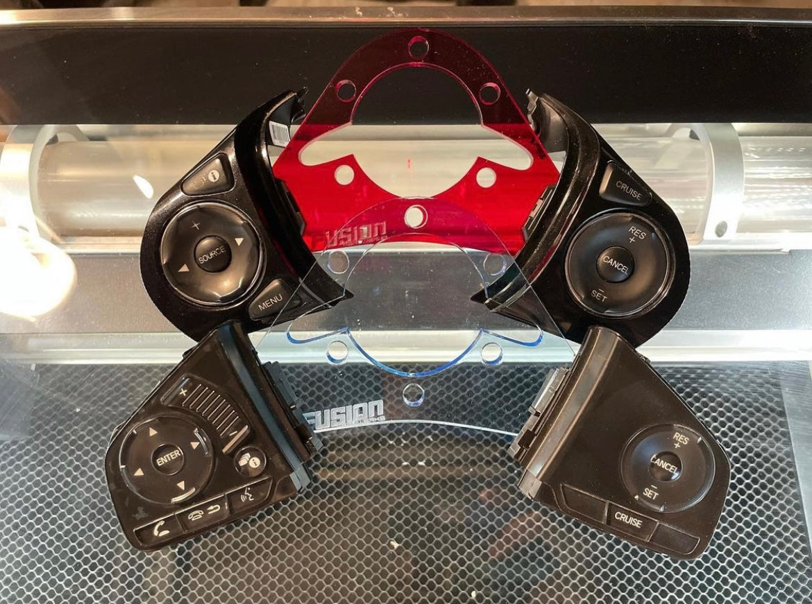 STEERING WHEEL BUTTON RELOCATION Fusion Auto Conceptz
