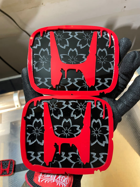 Badges (H) Sakura Drippy V2
