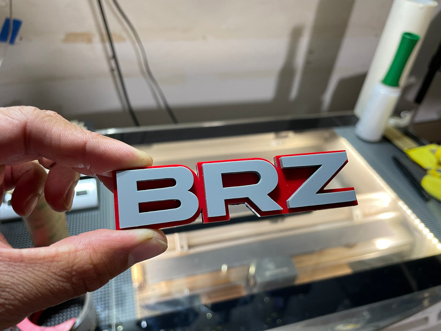 CUSTOM ACRYLIC BRZ EMBLEM