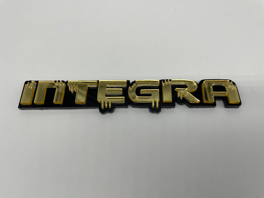 ACRYLIC DRIPPY INTEGRA EMBLEM