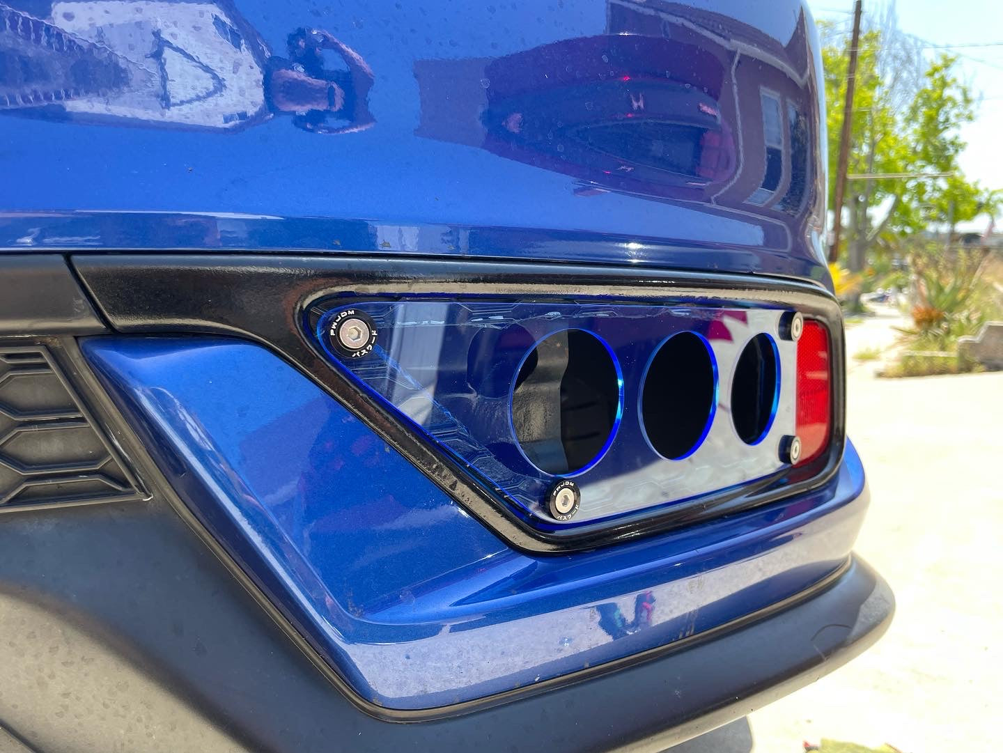 10th Gen Civic Coupe Rear Bumper Garnish Cover