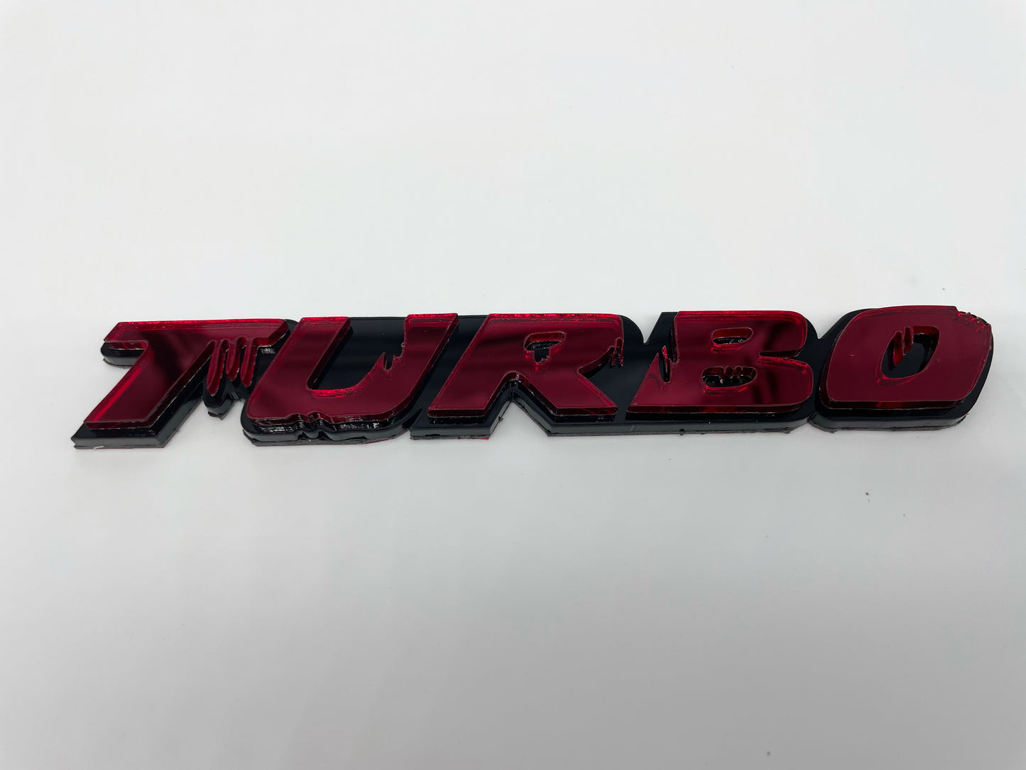 ACRYLIC DRIPPY TURBO EMBLEM